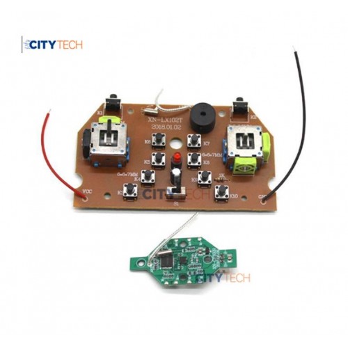 RC Transmitter and Receiver Small Four-Axis Aircraft Remote Control Kit - product image