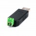 RS485 USB-485 Converter Adapter Support Win7 XP Vista Linux Mac OS thumbnail image 1