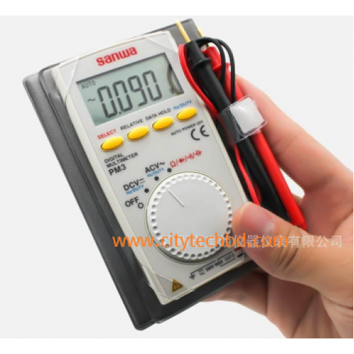 SANWA Digital Multimeter PM3 Pocket-type smart digital multimeter - product image