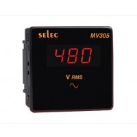 SELEC MV305 LED Voltmeter, Voltage: 220VAC