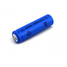 14500 Rechargeable Lithium Battery 1300mah 3.7v