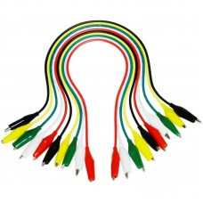 Double-ended 50cm Cable Crocodile Clips