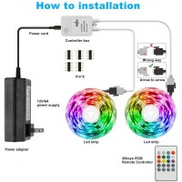 RGB Multicolor Lighting LED Strip 16.4Ft (5M)