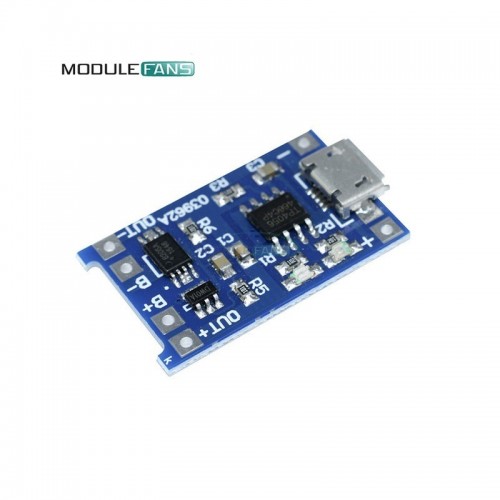 TP4056 Lithium Battery Charger Module with Protection Dual Function Price in Bangladesh - product image
