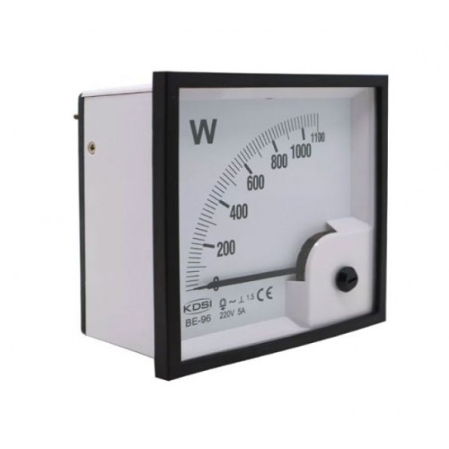 Analog Single Phase Cos Power Factor Meter BE-9 - product image