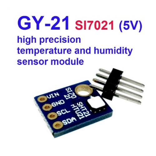 Si7021 Industrial High Precision Humidity Sensor I2C Interface for Arduino - product image