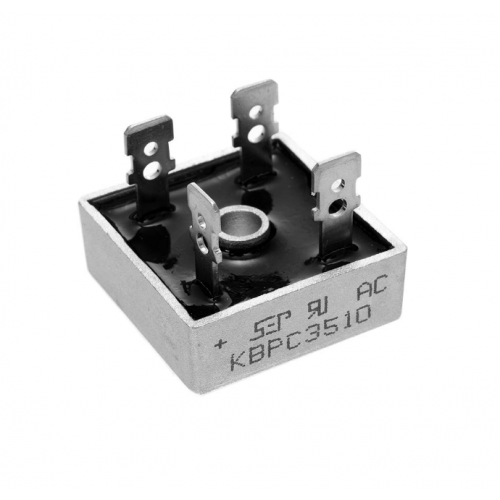 Silver Diode Bridge Rectifier KBPC3510 4-PIN KBP C3510 35A 1000V - product image