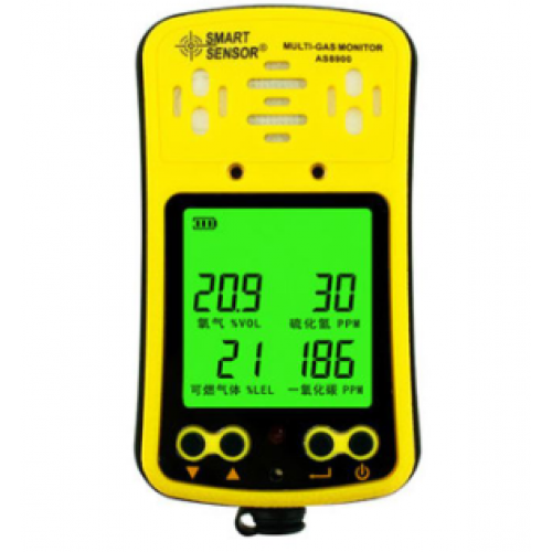 Smart Sensor AS-8900 Multi Gas Detector Meter - product image