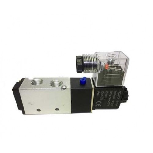 Solenoid Valve 1/4" (5 Port 2 Position) Coil Volt 220 V AC - product image
