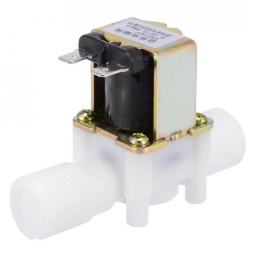 SOLENOID VALVE MAGNETIC DC 12V WATER AIR INLET FLOW SWITCH - product image