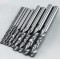 Industrial Grade 10-Piece Set of Solid Carbide Drill Bit 1mm-10mm Each Size 2-Flute Stub Twist YG6X Tungsten Price in BD