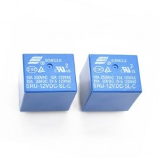 Songle Power 12VDC Relay SRU-12VDC-SL-C PCB 5 Pin