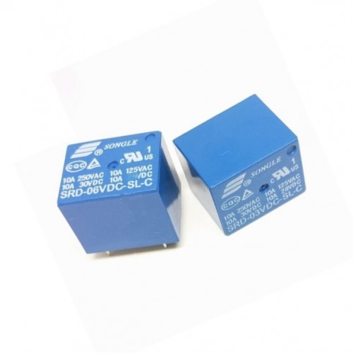 Songle Power 6V DC Relay 5 Pin - product image