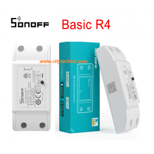 SONOFF Basic R4 WiFi Smart Switch Wirless Relay (ESP32 Chip, 10A 2400W) - product image