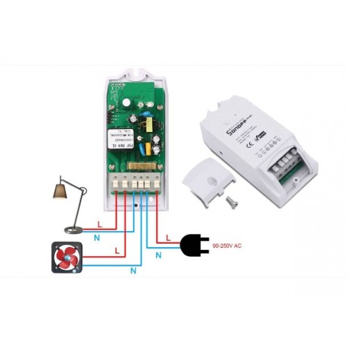 Sonoff Dual 2CH Wifi Smart Switch - product image