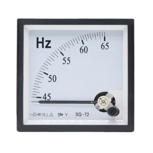 SQ-72-HZ Pointer Type AC 220V Analog Panel Frequency Meter 45-65Hz - product image