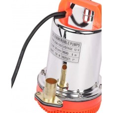 Submersible Pumps DC 12V Solar Submersible Water Pump 130W 1 inch Outlet Stainless Steel Well Booster Pump 8m/26ft Lift head Pump