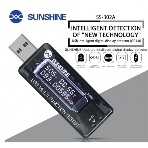 SUNSHINE SS-302A USB digital tester - product image