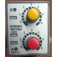 TAIWAN ORDER Twin Timer LTT-NB-C 220VAC 8 Pin Socket Base