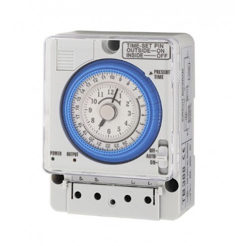 Time Control Switch TB35N TB388 TB35 Digital Mechanical Timer Relay 110-230VAC - product image
