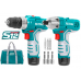 TOTAL TIRLI1201 Lithium-Ion Impact Driver Cordless with 2 pcs Combo Kit thumbnail image 1
