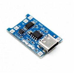 TP4056 Type-C USB 5V 1A 18650 Lithium Battery Charging Board Charger Module With Protection Dual Functions 1A Li-ion