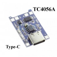 TP4056 Type-C 18650 Battery Charging Module With Protection
