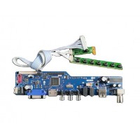 TR.67.03 Universal LCD mother board small size below 24inch 26inch LED smart tv board