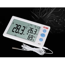 UNI-T UTA12T Digital LCD Indoor-Outdoor Temperature Humidity Meter
