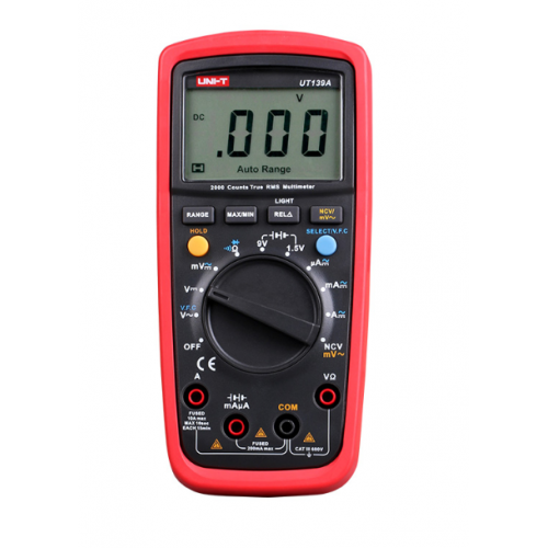 UNI-T UT139A True RMS LCD Digital Multimeter - product image