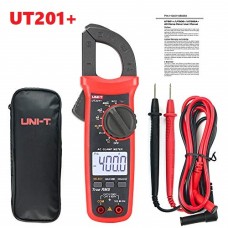 UNI-T UT201+ UT-201+DMM AC DC Digital Clamp Meter Auto Range Ture RMS Clamp Digital Multimeter Tester Volt Ohm Meter