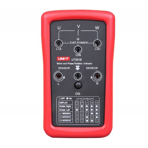 UNI-T UT261B Phase Sequence and Motor Rotation Indicator - product image
