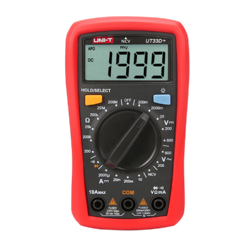 UNI-T UT33D+ Digital Multimeter - product image