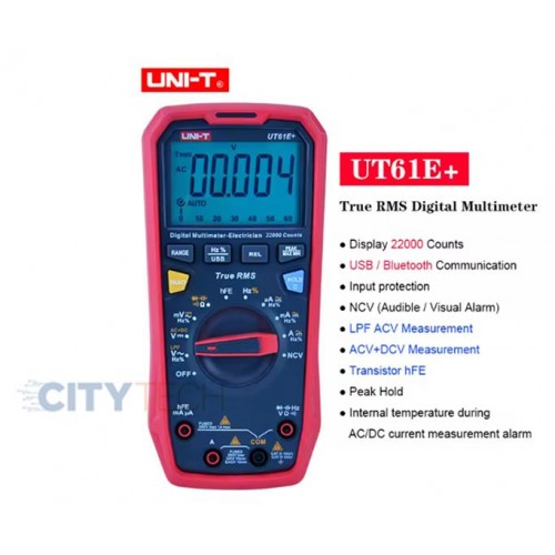 UNI-T UT61E+ Digital Multimeter - product image