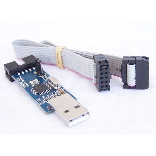USB ISP USBISP USBASP ASP Programmer ATMEGA8 Programmer USB ASP USB ISP 10 Pin USB Programmer 3.3V/5V With Cable