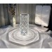 USB Rechargeable RGB 16 Color Crystal Rose Diamond Table Lamp Acrylic Table Lamp for Living Room Bedroom with Remote thumbnail image 1