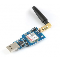 USB to GSM Serial Port GPRS SIM800C Module with Bluetooth – Computer Controlled Phone Call & SMS