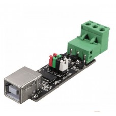 TTL RS485 To USB 2.0 Serial Converter Adapters Module FTDI Interface Board FT232RL FT232 Chip Dual Function Double Protection SN75176 Serial Converter Adapters