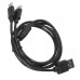 USB To Type?C Cable Dual Port Power Cord 2 In 1 Multi Charging For thumbnail image 2