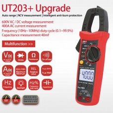 UNI-T UT203+ UT-203+ 400A AC DC Digital Clamp Meter Auto Range Ture RMS Clamp Digital Multimeter Tester Volt Ohm Meter