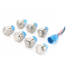 12mm 16mm 19mm 22mm Waterproof IP67 Metal Push Button Momentary Latching Switch thumbnail image 6