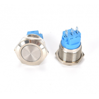 12mm 16mm 19mm 22mm Waterproof IP67 Metal Push Button Momentary Latching Switch