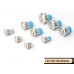 12mm 16mm 19mm 22mm Waterproof IP67 Metal Push Button Momentary Latching Switch thumbnail image 1