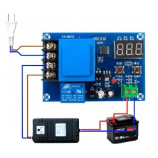 XH-M602 Digital LED CNC Lithium Battery Charging Charge Control Power Supply Module Switch Protection Board 3.7-120V