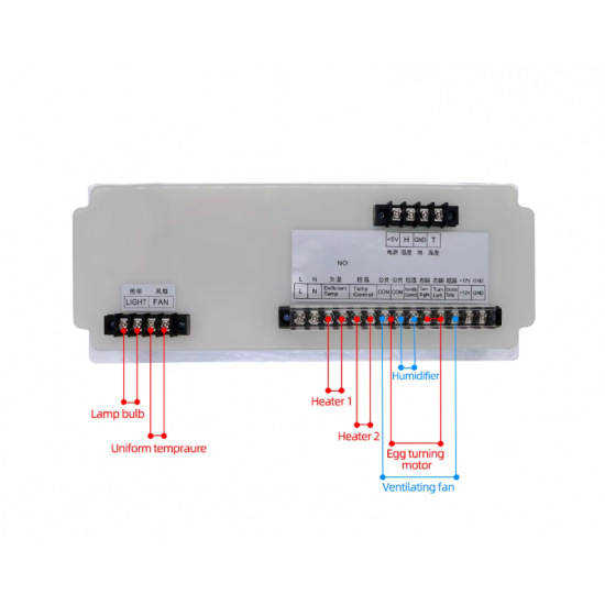 XM-18D Incubator Controller thermostat automatic incubator intelligent temperature and humidity sensors