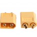 XT60 Connector 3.5mm Male and Female pair thumbnail image 1