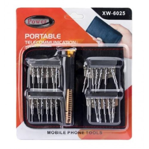 XW-6025 Precision Screwdriver 25 pcs Set - product image