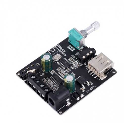 XY-C50L MINI Bluetooth 5.0 Wireless Audio Digital Power Amplifier Stereo Board - product image