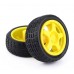 Yellow Plastic Mag Wheel Soft Tyre thumbnail image 2