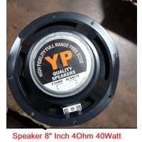 YP-8 Multimedia 8 INCH 4 Ohm 40W Speaker 8″ Inch 4 Ohm Audio Amplifier 40W Speaker 200mm Audio Speaker 8 Inch Subwoofer Speaker Amplifier Speaker For Sound Box Home Theater Amplifier